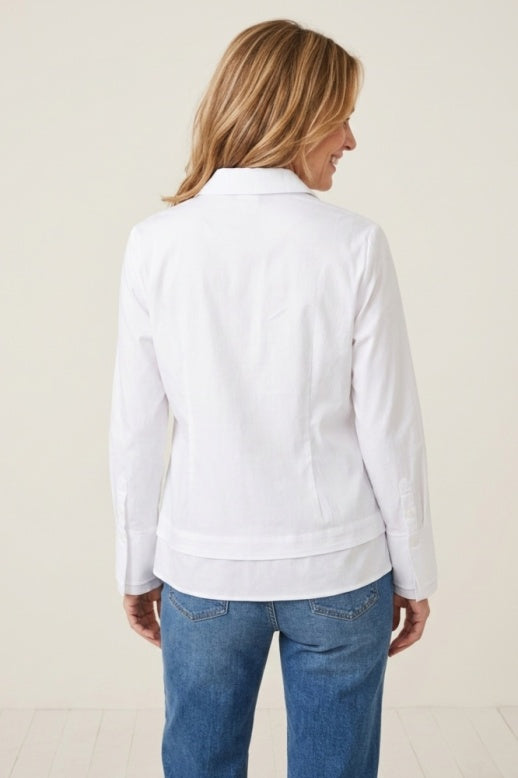 Habitat Perfect Travel Shirts Layer Shirt - 15013 - WHITE
