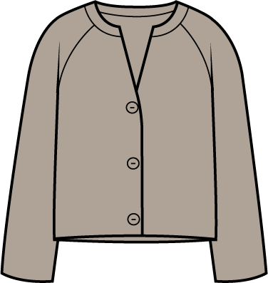 Habitat Shoreside Shaker Stitch Cardigan - 83481 - SAND (NOT WHITE)