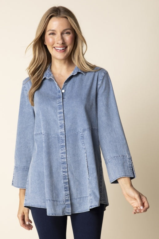Habitat Perfect Travel Shirts The One Shirt - 15519 - LIGHT DENIM