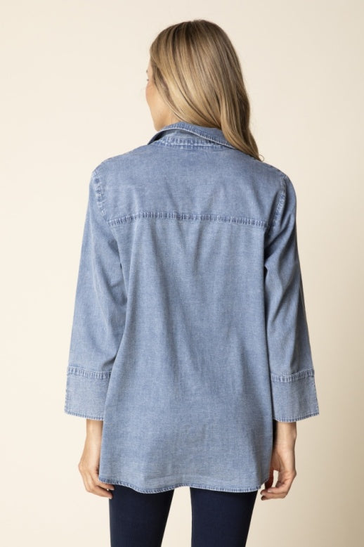 Habitat Perfect Travel Shirts The One Shirt - 15519 - LIGHT DENIM