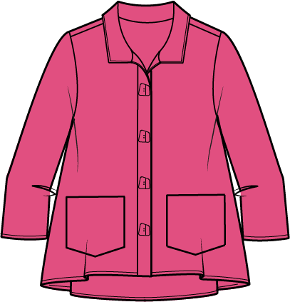 Habitat Shoreside Pleat Back Jacket - 83402 - ZINNA (NOT SAND)