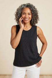 Habitat Cotton Pebble Seamed Tank - 27528 - BLACK