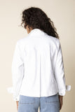 Habitat Etched Flower Pleat Back Jacket - 51210 - WHITE