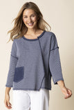 Habitat Opposites Attract Inside Out Pullover - 31319 - WILLOW (NOT NAVY)