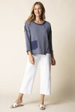 Habitat Opposites Attract Inside Out Pullover - 31319 - WILLOW (NOT NAVY)