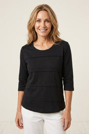 Habitat Cotton Pebble Horizontal Seamed Tee - 27526 - CASCADE (NOT BLACK)