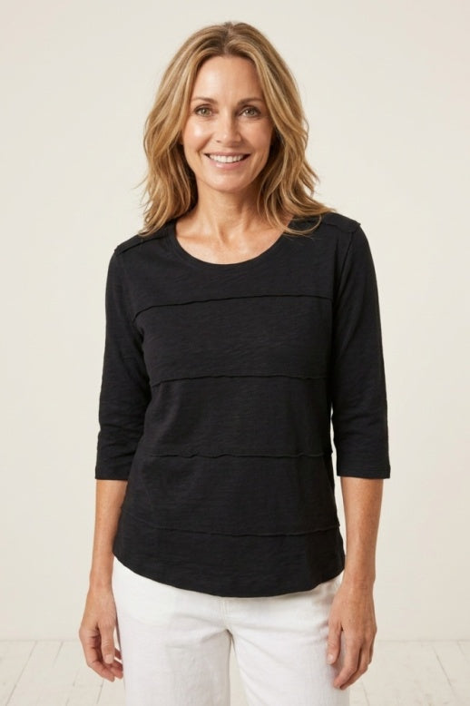 Habitat Cotton Pebble Horizontal Seamed Tee - 27526 - CASCADE (NOT BLACK)