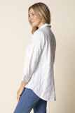 Habitat Chainstitch Embry Shape Shirt - 14901 - WHITE