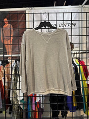 Prairie Cotton by CMC Heather Stretch Terry Crew Neck Long Sleeve Sweatshirt - HST746