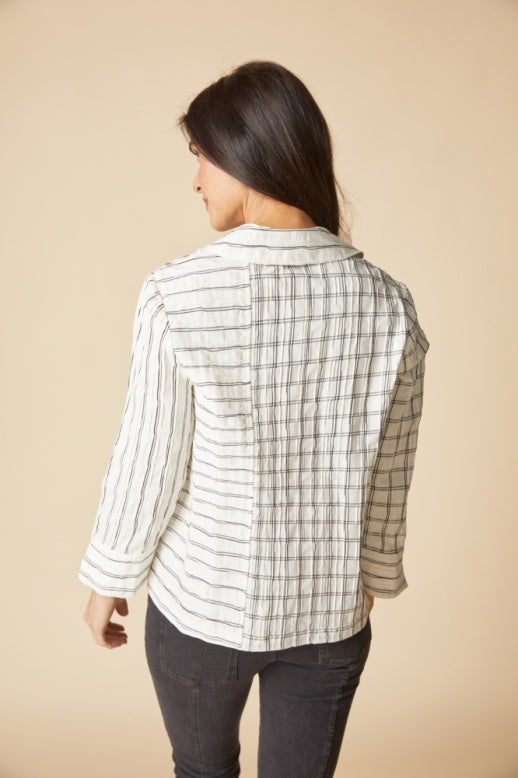 Habitat Tucked Dobby Mix Daphne Shirt - 25044 - WINTER WHITE