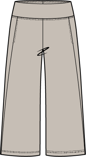 Habitat Core Travel Flood Pants - 55972 - ECRU (NOT WHITE)