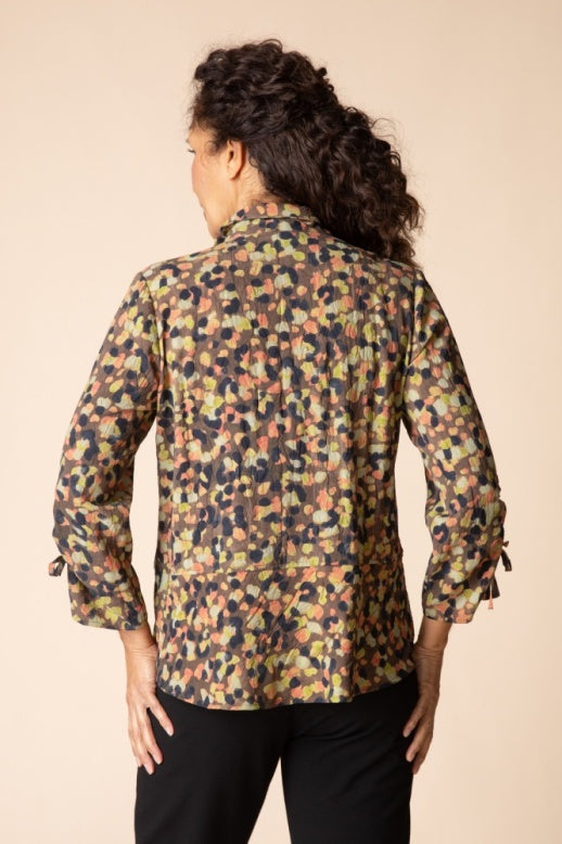 Habitat Destination Unknown Dot Event Jacket - 34321 - MUSHROOM