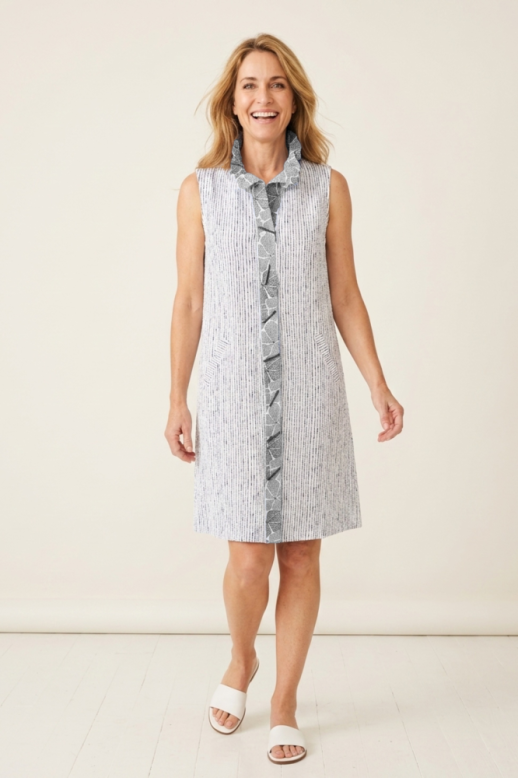 Habitat Crinkle Crepe Dream Team Maia Dress - 21786 - REEF (NOT PEBBLE)