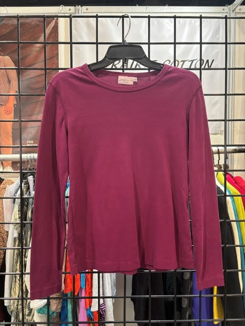 Prairie Cotton by CMC Kitty Crew Neck Long Sleeve Top - 9225