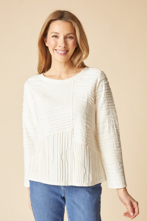 Habitat Ripple Effect Seamed Tee  - 16017 - NAVY (NOT WINTER WHITE)