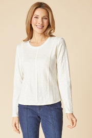 Habitat Cotton Pebble Princess Seamed Tee - 27544 - WINTER WHITE