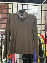 Prairie Cotton by CMC Soft Cotton Long Sleeve Turtle Neck Top  - 9697