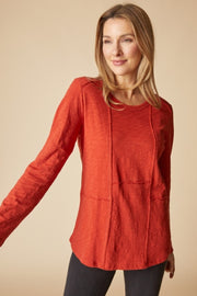 Habitat Cotton Pebble Shirttail Tunic - 27553 - HONEY (SIENNA)