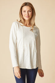 Habitat Cotton Pebble Shirttail Tunic - 27553 - WINTER WHITE