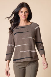 Habitat Autumn Cotton Raglan Pullover - 89702 - UMBER