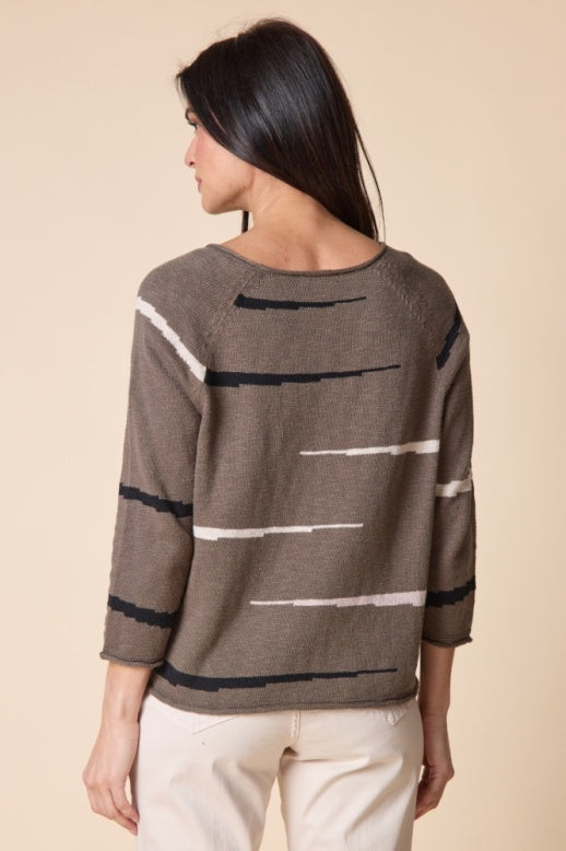 Habitat Autumn Cotton Raglan Pullover - 89702 - UMBER