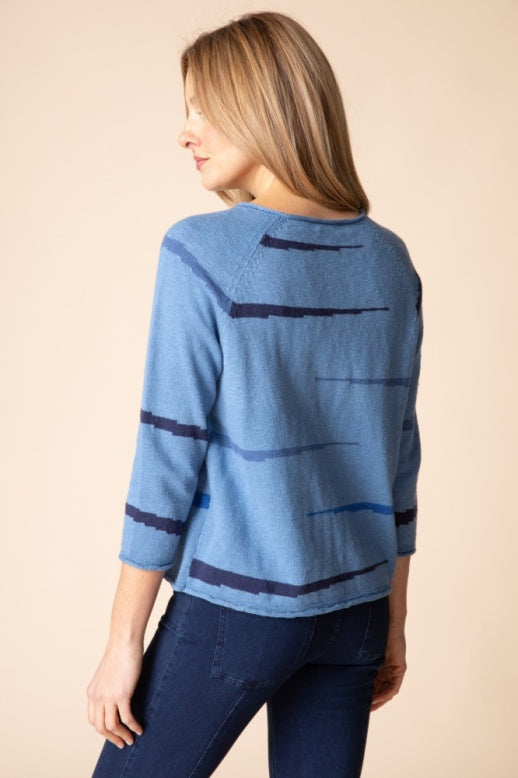 Habitat Autumn Cotton Raglan Pullover - 89702 - HARBOR