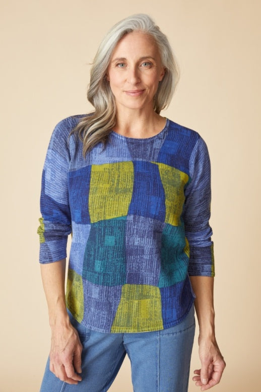 Habitat Playful Patchwork Pullover - 80211 - HARBOR