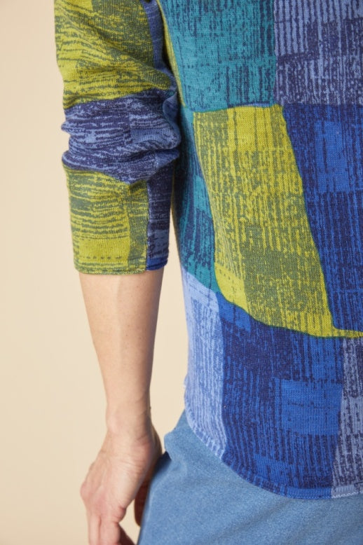 Habitat Playful Patchwork Pullover - 80211 - HARBOR