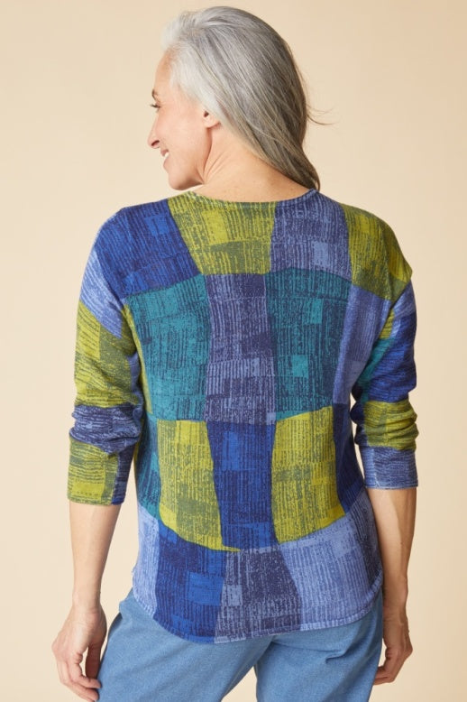 Habitat Playful Patchwork Pullover - 80211 - HARBOR