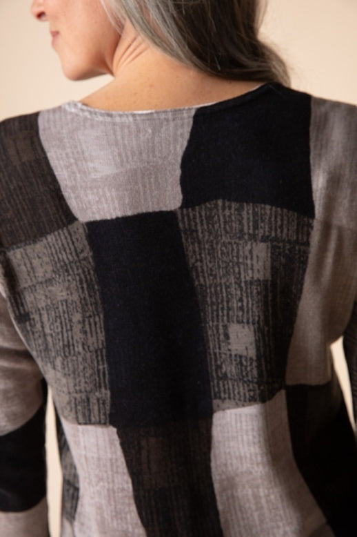 Habitat Playful Patchwork Pullover - 80211 - DOVE