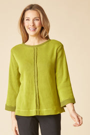 Habitat Opposites Attract Seamed Pullover - 31323 - LENTIL