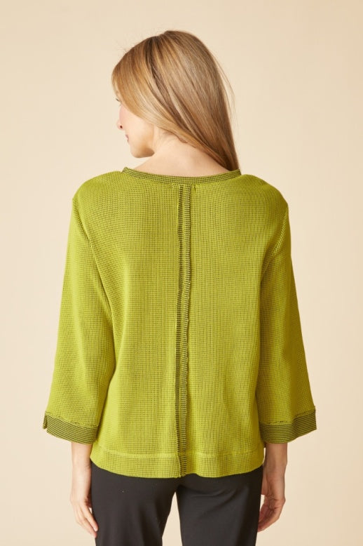 Habitat Opposites Attract Seamed Pullover - 31323 - LENTIL