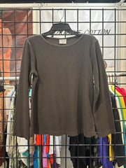 Prairie Cotton by CMC Berber Long Sleeve Boatneck Tee - B276