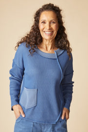 Habitat Opposites Attract Inside Out Pullover - 31318 - BREEZE