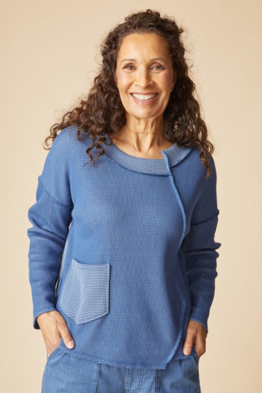 Habitat Opposites Attract Inside Out Pullover - 31318 - BREEZE