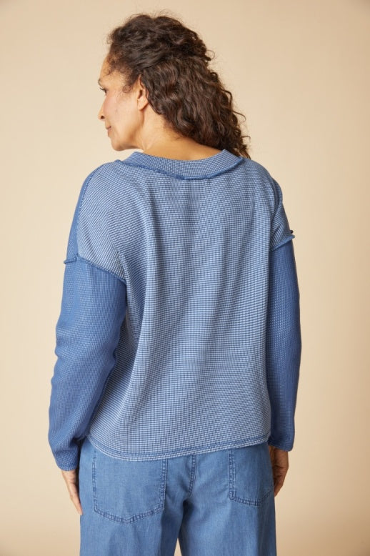 Habitat Opposites Attract Inside Out Pullover - 31318 - BREEZE