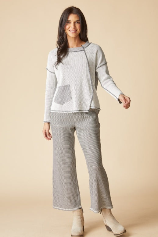 Habitat Opposites Attract Inside Out Pullover - 31318 - WINTER WHITE