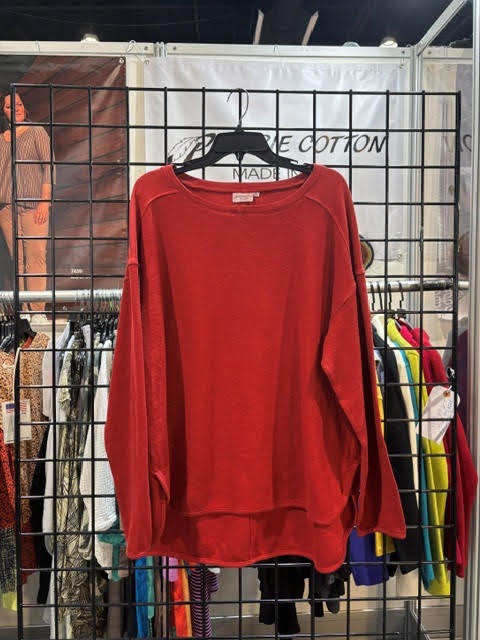 Prairie Cotton by CMC Berber Drop Shoulder Long Sleeve Tunic - B687