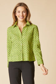 Habitat Mix & Match Geo Jill Shirt - 48190 - LENTIL