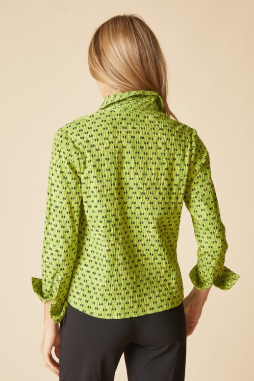 Habitat Mix & Match Geo Jill Shirt - 48190 - LENTIL