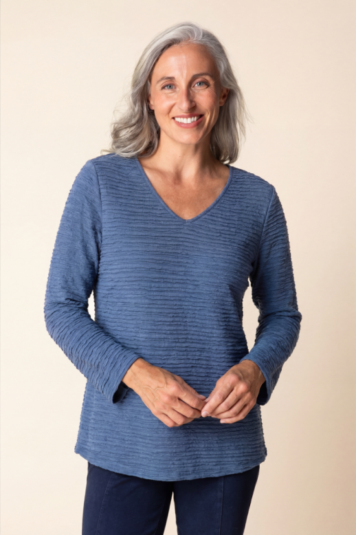 Habitat Lustre Lines Seamed Tee - 23314 - PAPRIKA (NOT TIDE)