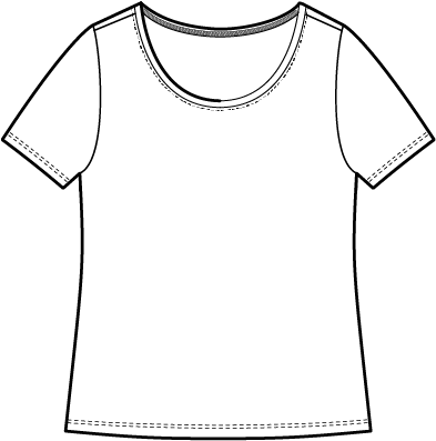 Habitat Cozy Rib Short Sleeve Tee - 16510 - WHITE (NOT TOPAZ)