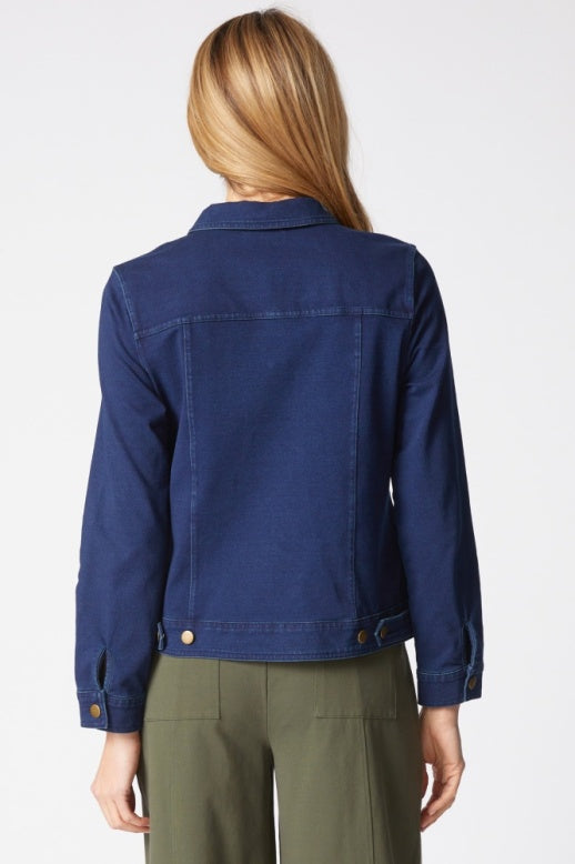 Habitat Stonewash Cotton Spandex Jean Jacket - 31520 - DENIM