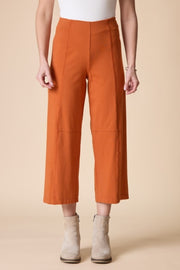 Habitat Stonewash Cotton Spandex Flood Pant - 31567 - PAPRIKA