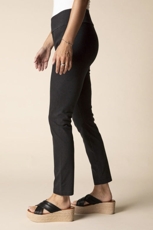 Habitat Stonewash Cotton Spandex Easy Pant - 31566 - BLACK