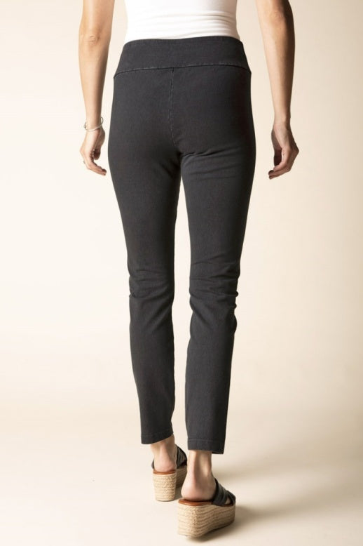 Habitat Stonewash Cotton Spandex Easy Pant - 31566 - BLACK