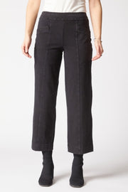Habitat Stonewash Cotton Spandex Angle Pocket Flood - 31563 - BLACK