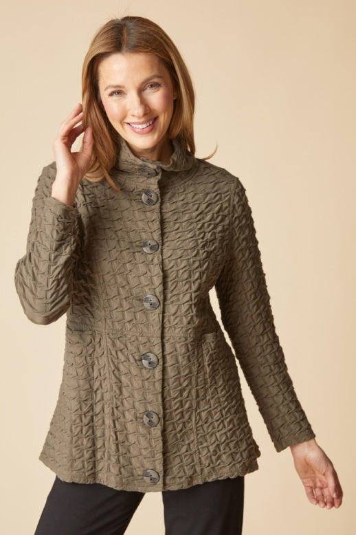 Habitat Texture Tides London Jacket - 19104 - UMBER