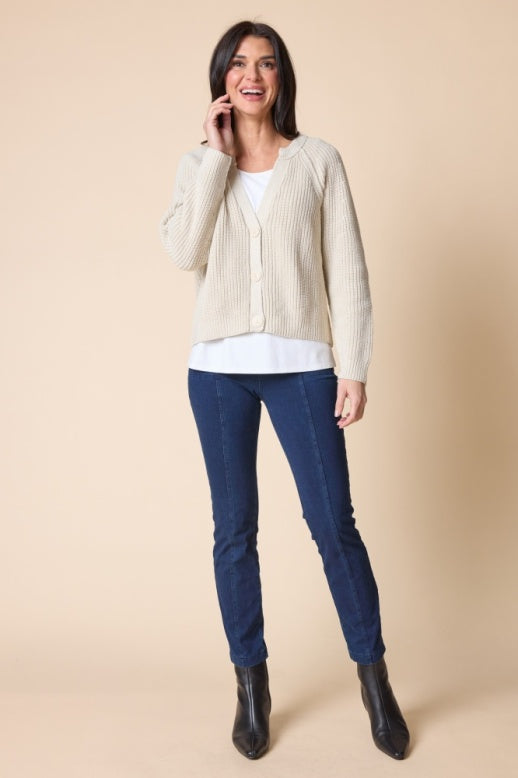 Habitat Fireside Shaker Stitch Cardigan - 83481 - DOVE