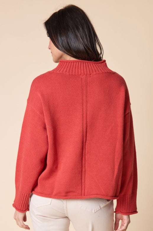Habitat Fireside Shaker Cozy Cabin Sweater - 83483 - TIDE (NOT SIENNA)